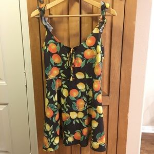 Beautiful lemon, orange women’s dress (8)